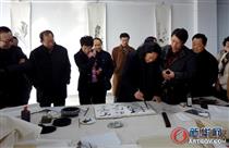 书画家韩必省赴英开个展